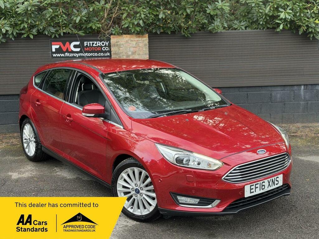 Ford Focus 1.5 Tdci Titanium X Euro 6 Ss Red