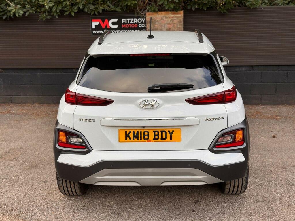 Hyundai Kona 1.0 T-gdi Blue Drive Premium Euro 6 Ss KM18BDY White #6