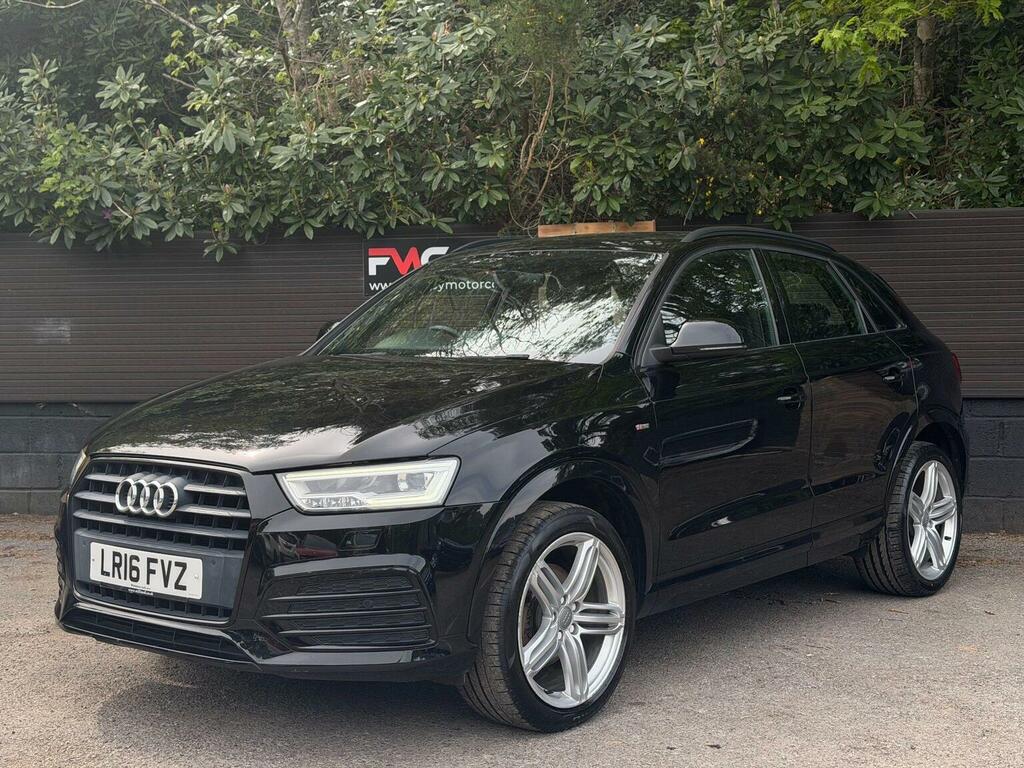 Audi Q3 1.4 Tfsi Cod S Line S Tronic Euro 6 Ss LR16FVZ Black #3