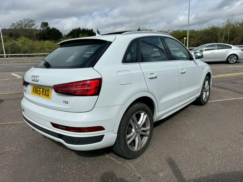 Audi Q3 Suv 2.0 Tdi S Line Euro 6 Ss 201565 KN65RXO White #5