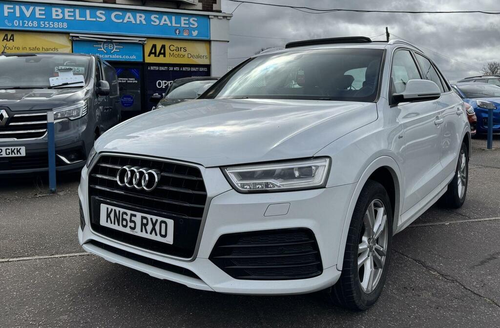 Audi Q3 Suv 2.0 Tdi S Line Euro 6 Ss 201565 White