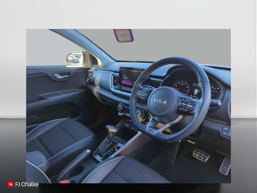 Kia Stonic 1.0 T-gdi Mhev Gt-line S Dct Euro 6 Ss BJ73UPG White #6