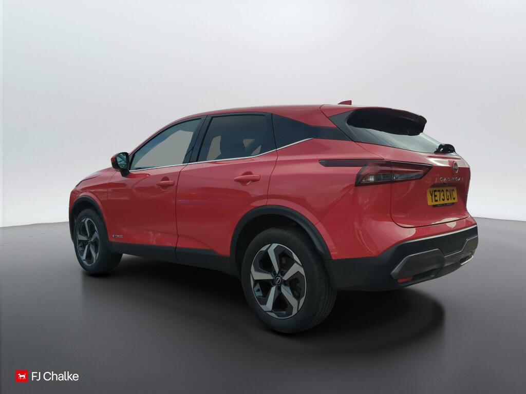 Nissan Qashqai 1.5 H E-power N-connecta Euro 6 Ss YE73GVC Red #4