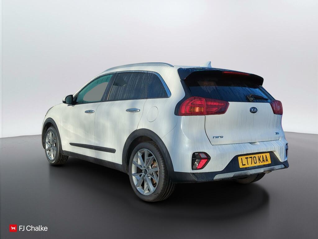 Kia Niro 1.6 Gdi 4 Dct Euro 6 Ss LT70KAA White #4