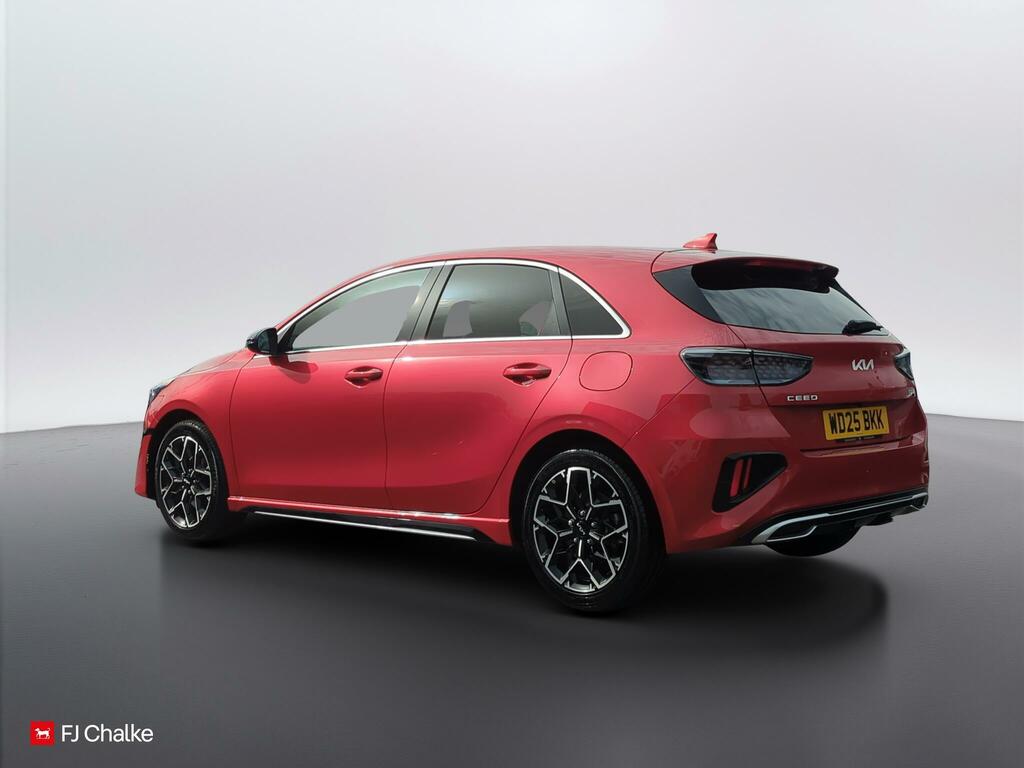 Kia Ceed 1.5 T-gdi Gt-line Euro 6 Ss WD25BKK Red #4