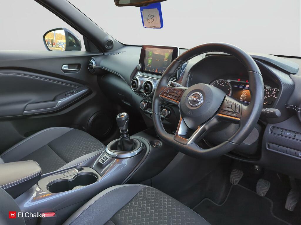 Nissan Juke 1.0 Dig-t N-connecta Euro 6 Ss WD24AFA Black #6