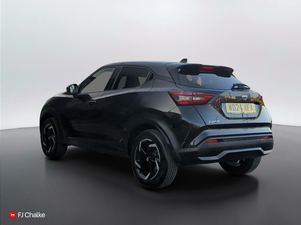 Nissan Juke 1.0 Dig-t N-connecta Euro 6 Ss WD24AFA Black #4