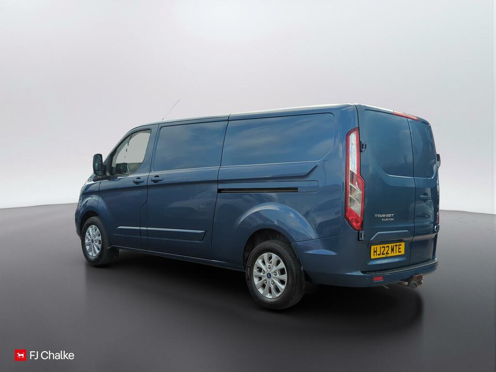 Ford Transit Custom 2.0 300 Ecoblue Limited L2 H1 Euro 6 Ss HJ22MTE Blue #3