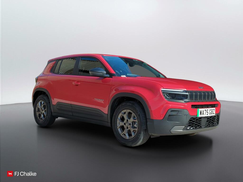 Jeep Avenger 54Kwh Longitude Red