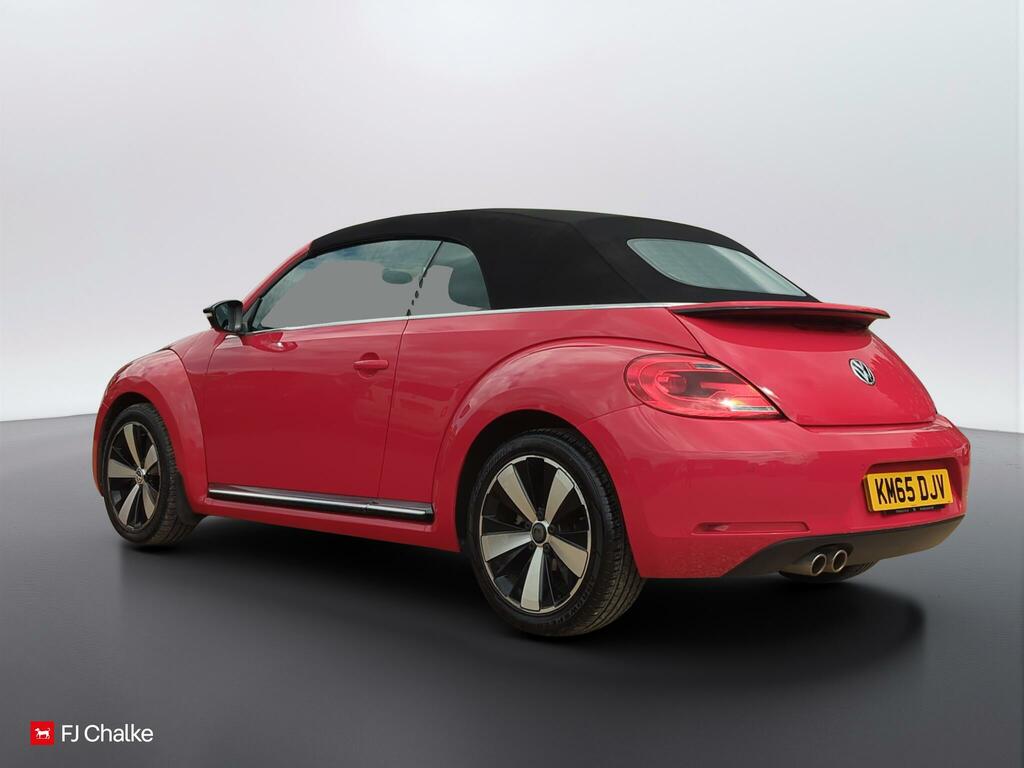 Volkswagen Beetle 2.0 Tdi Bluemotion Tech Sport Cabriolet Dsg Euro 6 Red #4