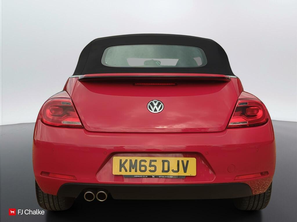 Volkswagen Beetle 2.0 Tdi Bluemotion Tech Sport Cabriolet Dsg Euro 6 Red #5