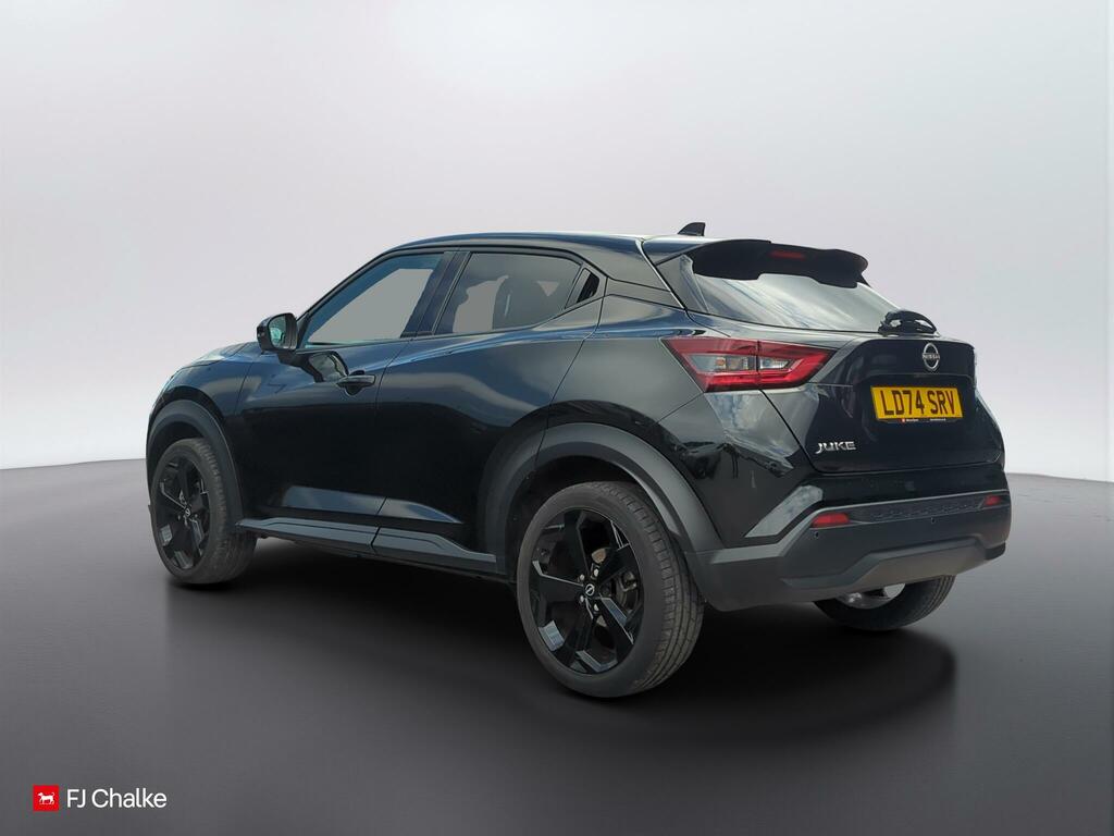 Nissan Juke 1.0 Dig-t Tekna Dct Euro 6 Ss LD74SRV Black #4
