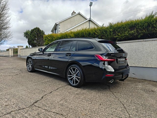 BMW 3 Series 2.0 320D Mht Sport Touring Hybrid YG70ULP Black #6