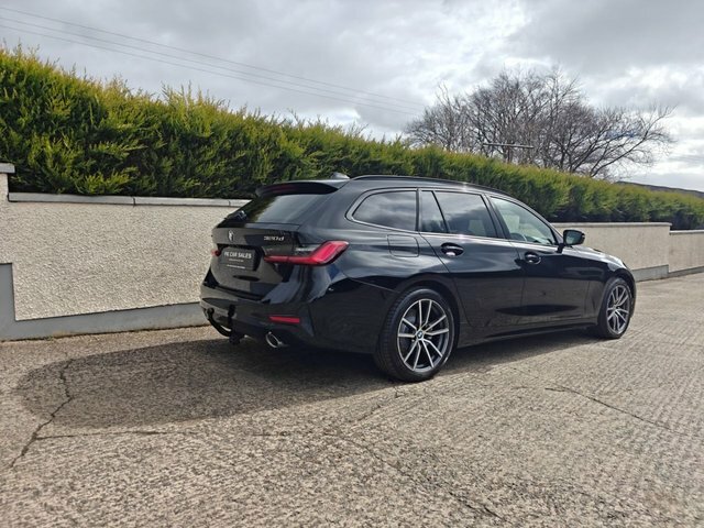 BMW 3 Series 2.0 320D Mht Sport Touring Hybrid YG70ULP Black #4