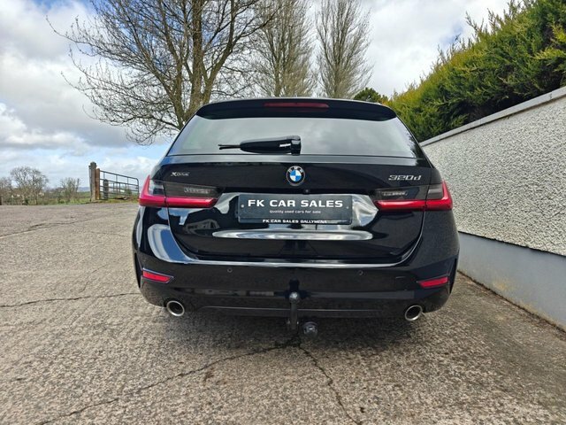 BMW 3 Series 2.0 320D Mht Sport Touring Hybrid YG70ULP Black #5