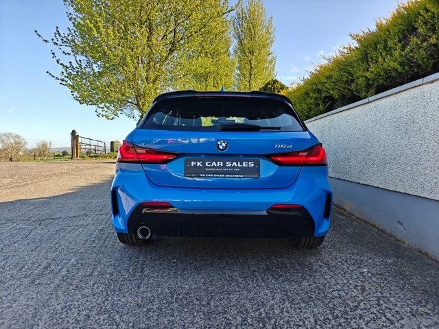 BMW 1 Series 1.5 116D M Sport Hatchback Dct Euro 6 YP20MRV Blue #6