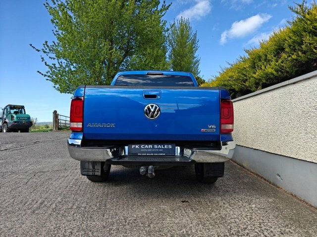Volkswagen Amarok 3.0 Tdi V6 Highline Pickup Double Cab A CY19MLZ Blue #4