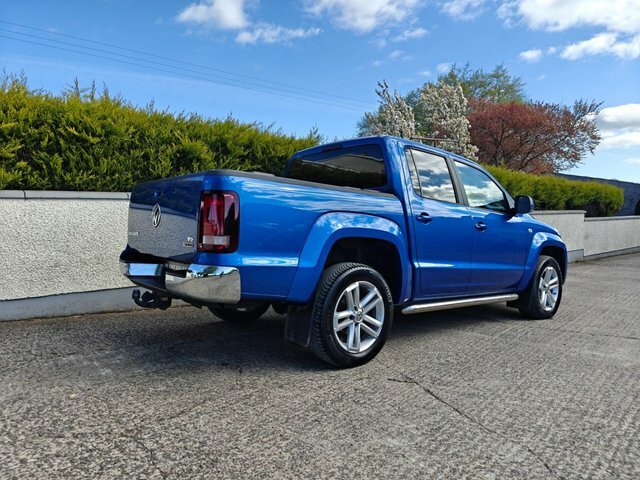 Volkswagen Amarok 3.0 Tdi V6 Highline Pickup Double Cab A CY19MLZ Blue #3
