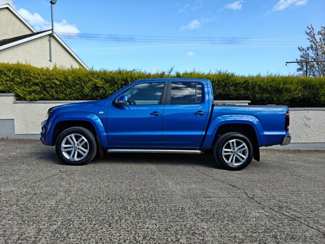 Volkswagen Amarok 3.0 Tdi V6 Highline Pickup Double Cab A CY19MLZ Blue #6