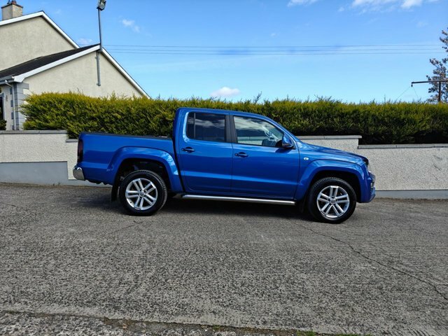 Volkswagen Amarok 3.0 Tdi V6 Highline Pickup Double Cab A CY19MLZ Blue #2