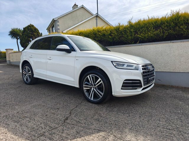 Audi Q5 2.0 Tdi 40 S Line Suv S Tronic Quattro White