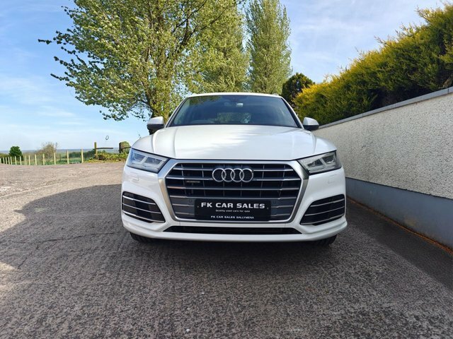 Audi Q5 2.0 Tdi 40 S Line Suv S Tronic Quattro SW68UYJ White #2
