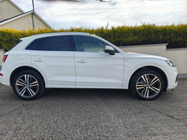 Audi Q5 2.0 Tdi 40 S Line Suv S Tronic Quattro SW68UYJ White #3