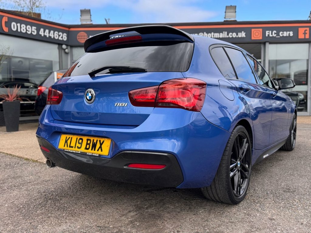 BMW 1 Series 1.5L M Sport Shadow Edition KL19BWX Blue #3