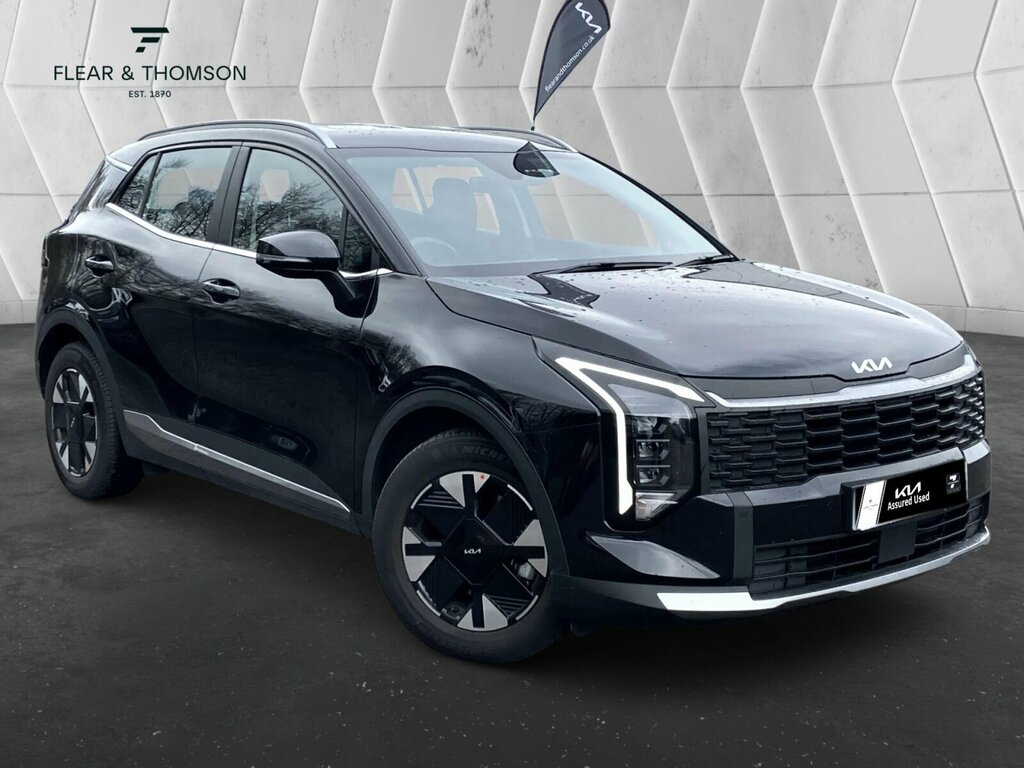 Kia Sportage 1.6 T-gdi Pure Euro 6 Ss PN75NSF Black