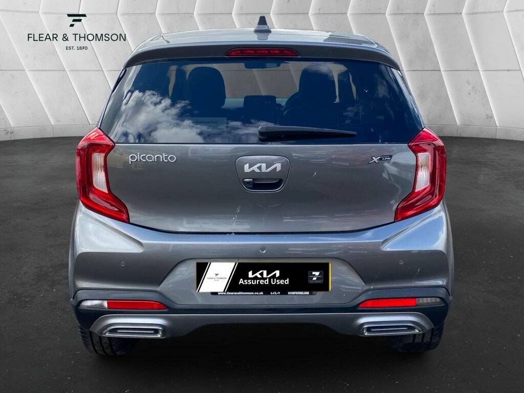 Kia Picanto 1.0 Dpi X-line Euro 6 Ss SL72YTP Grey #4