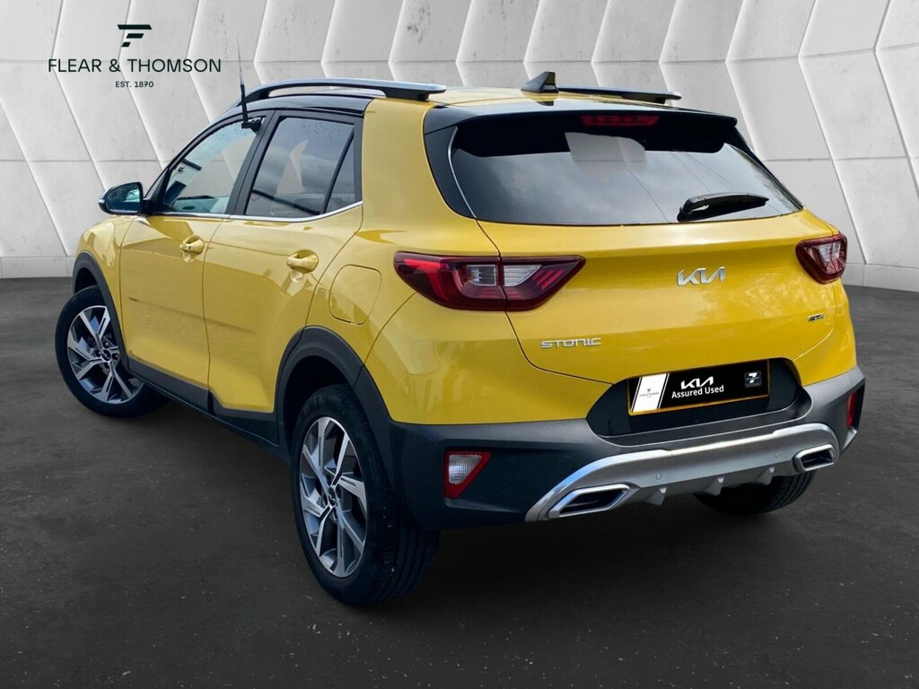 Kia Stonic 1.0 T-gdi Mhev Gt-line S Euro 6 Ss YP23LHB Yellow #3