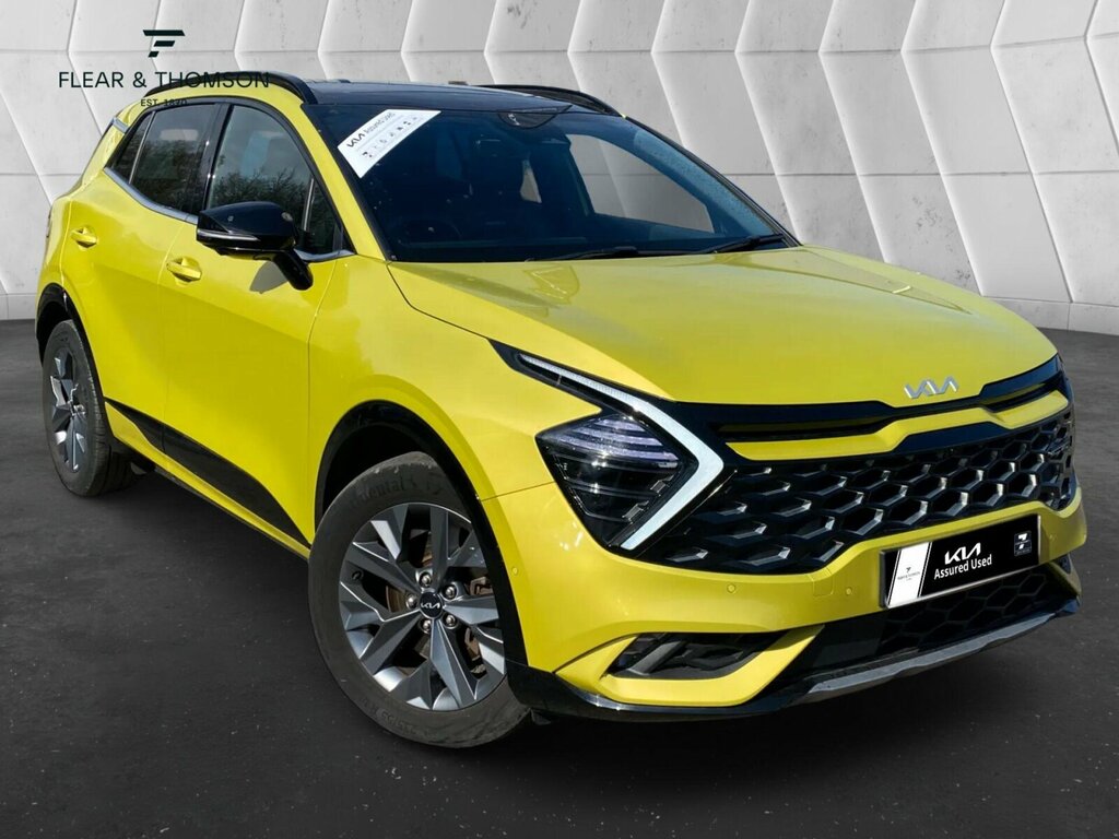 Kia Sportage 1.6 H T-gdi Gt-line S Awd Euro 6 Ss Yellow