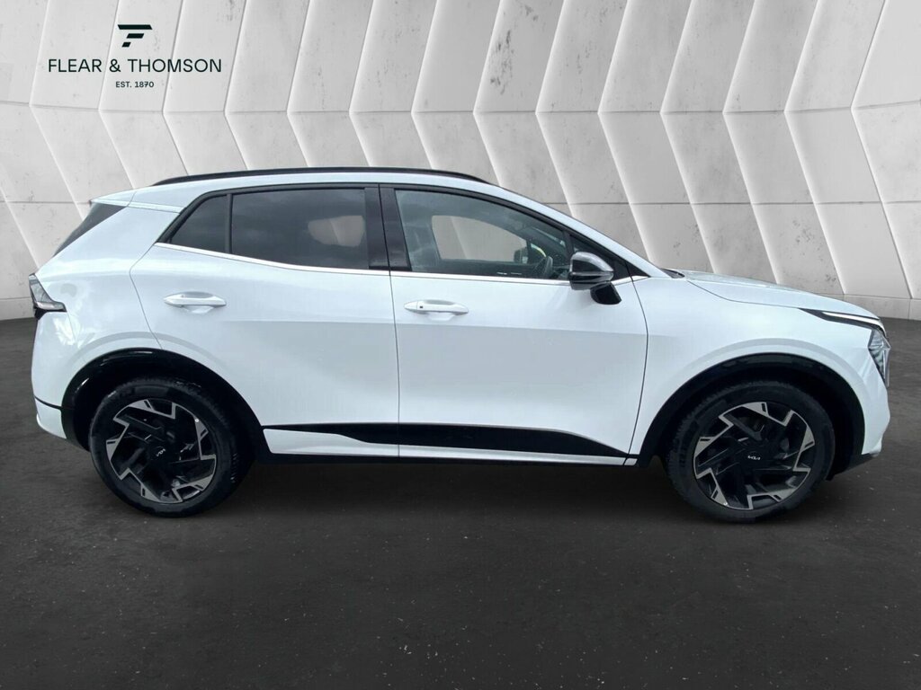 Kia Sportage 1.6 T-gdi Mhev Gt-line Euro 6 Ss White #5