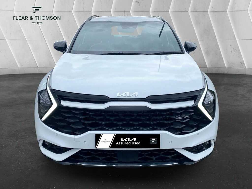 Kia Sportage 1.6 T-gdi Mhev Gt-line Euro 6 Ss White #2