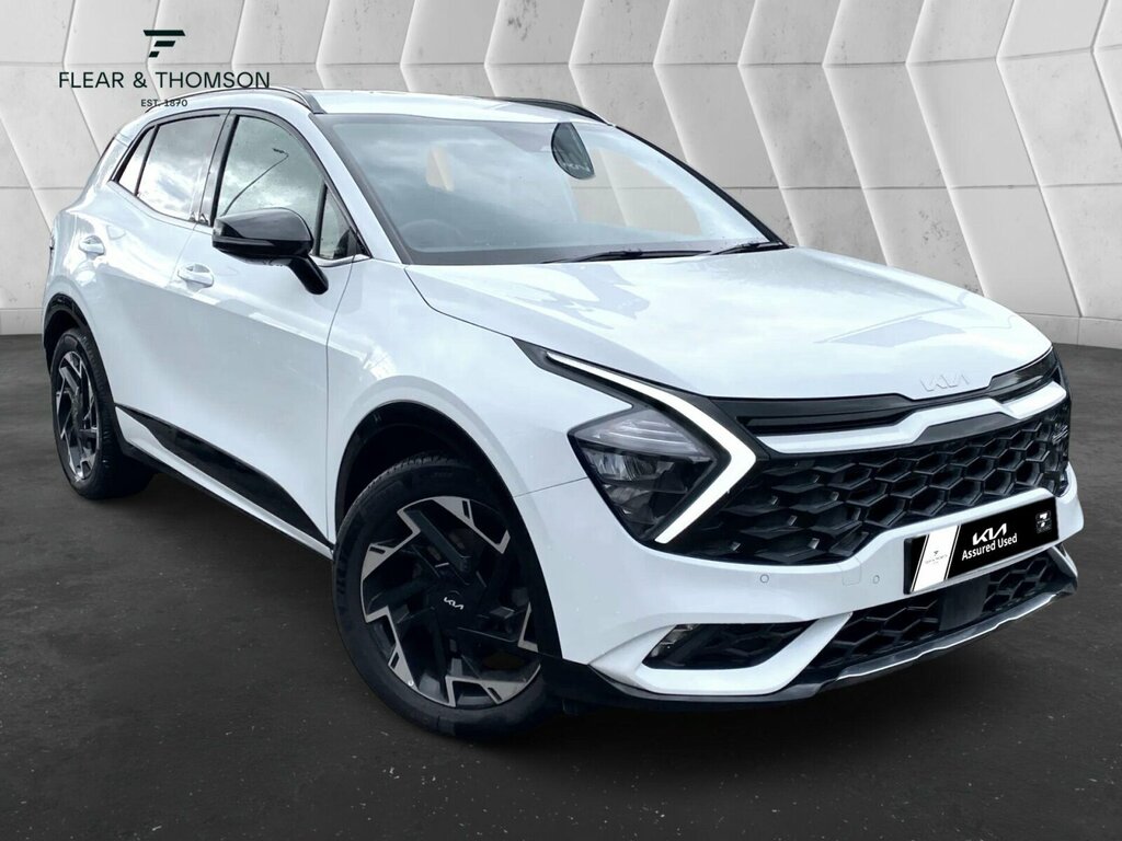 Kia Sportage 1.6 T-gdi Mhev Gt-line Euro 6 Ss White