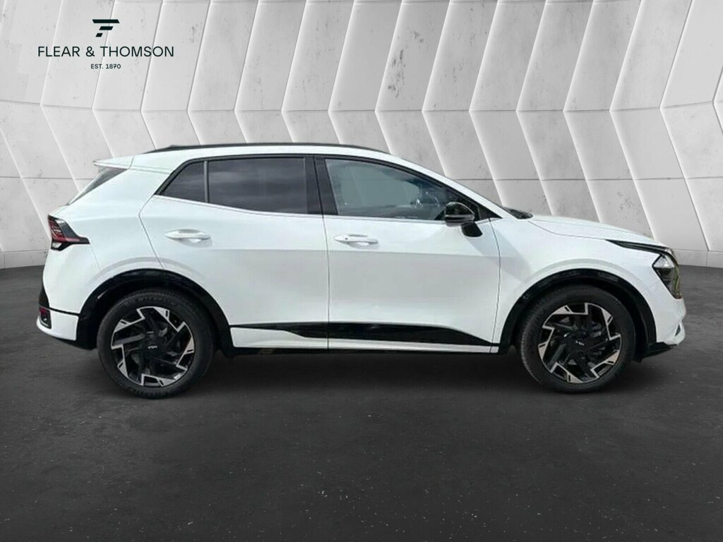 Kia Sportage 1.6 T-gdi Mhev Gt-line Euro 6 Ss SM25VNB White #5
