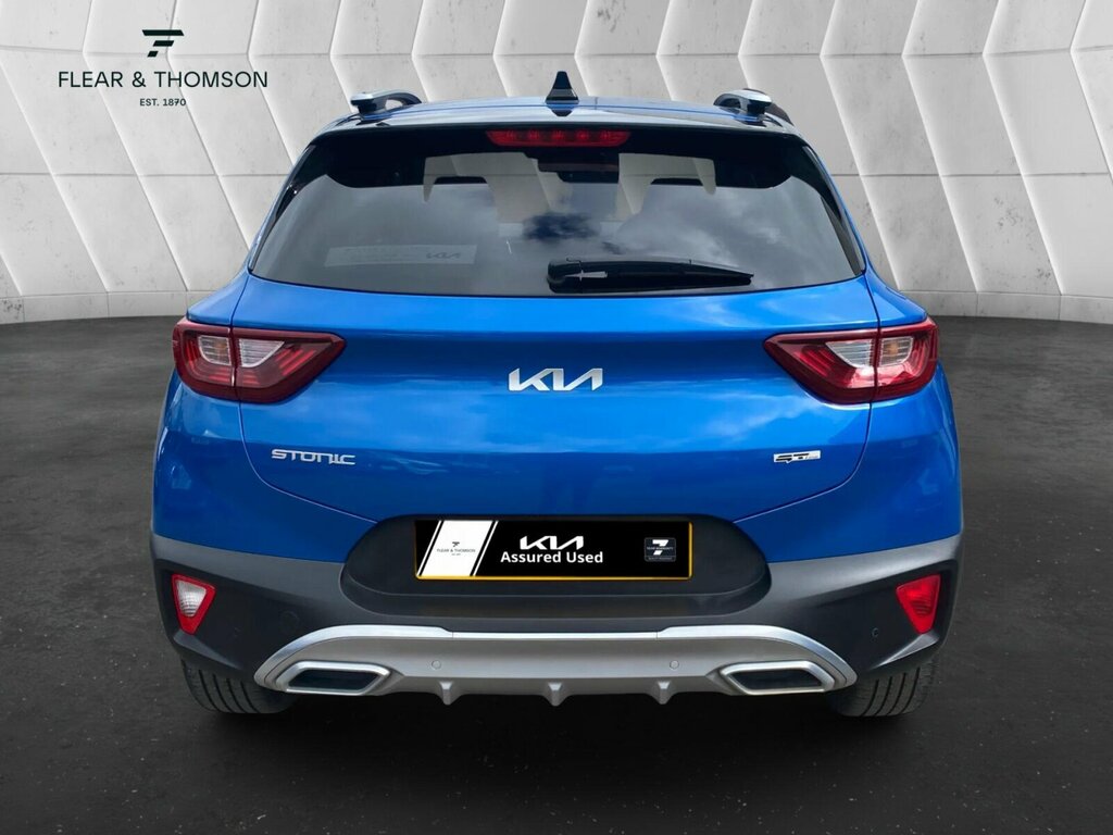 Kia Stonic 1.0 T-gdi Mhev Gt-line S Euro 6 Ss FY73OAJ Blue #4