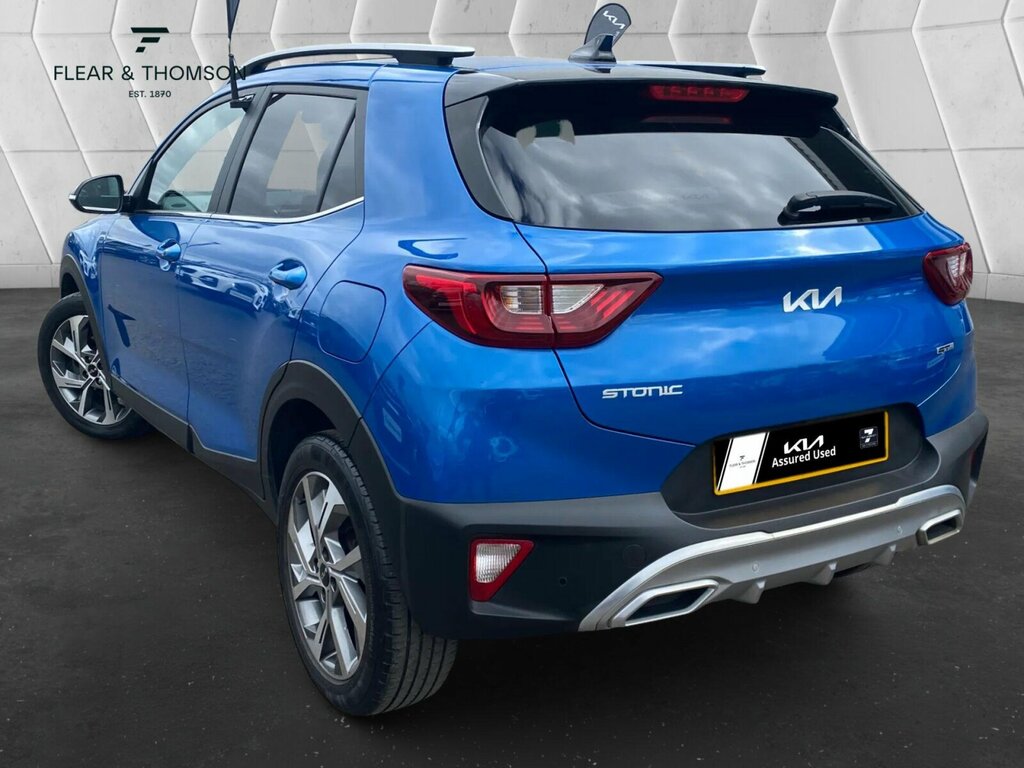 Kia Stonic 1.0 T-gdi Mhev Gt-line S Euro 6 Ss FY73OAJ Blue #3
