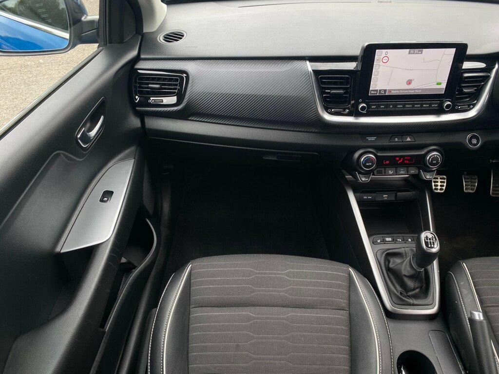 Kia Stonic 1.0 T-gdi Mhev Gt-line S Euro 6 Ss FY73OAJ Blue #6