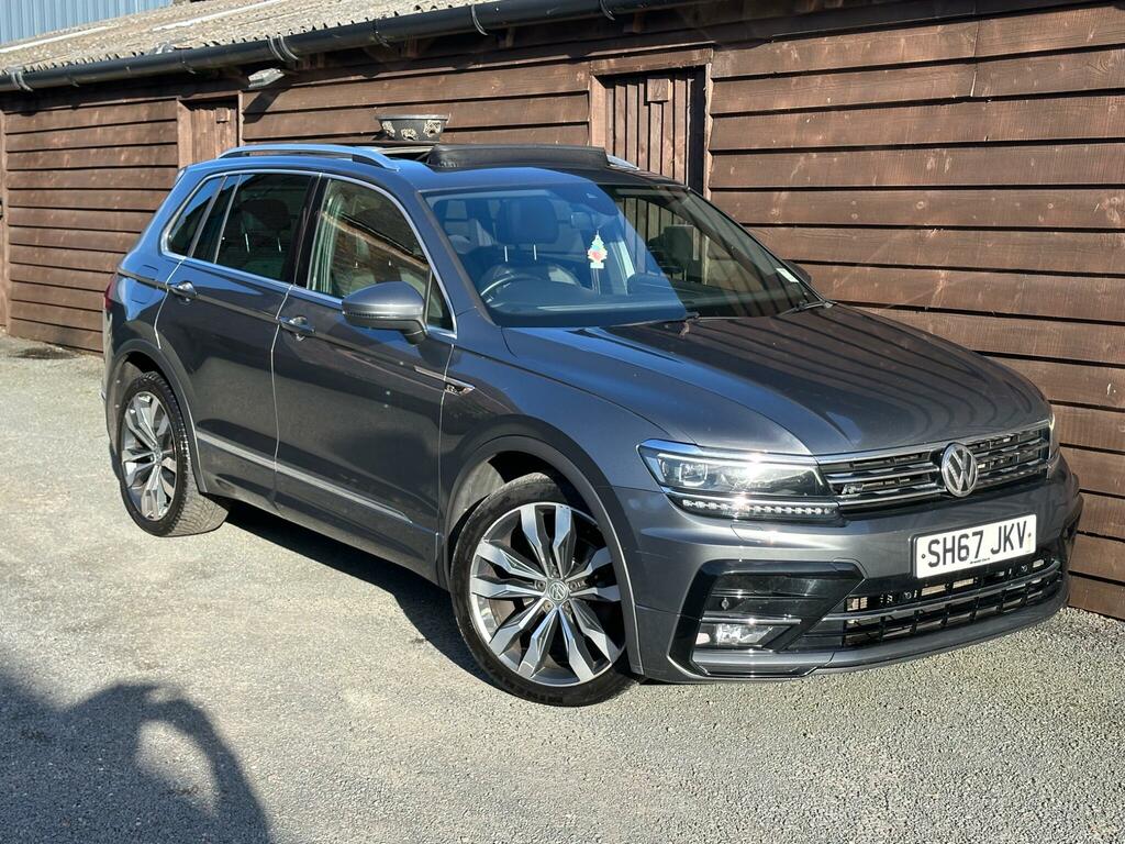 Volkswagen Tiguan 2.0 Tdi R-line Dsg 4Motion Euro 6 Ss Grey