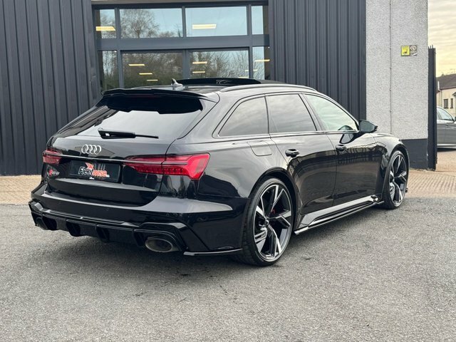 Audi RS6 Avant 4.0 Tfsi V8 Launch Edition Estate Tiptr YGZ2064 Black #6