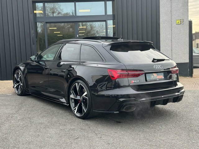 Audi RS6 Avant 4.0 Tfsi V8 Launch Edition Estate Tiptr YGZ2064 Black #4