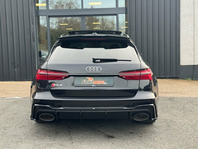 Audi RS6 Avant 4.0 Tfsi V8 Launch Edition Estate Tiptr YGZ2064 Black #5
