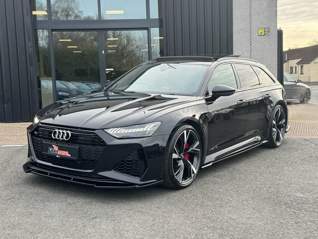 Audi RS6 Avant 4.0 Tfsi V8 Launch Edition Estate Tiptr YGZ2064 Black #3