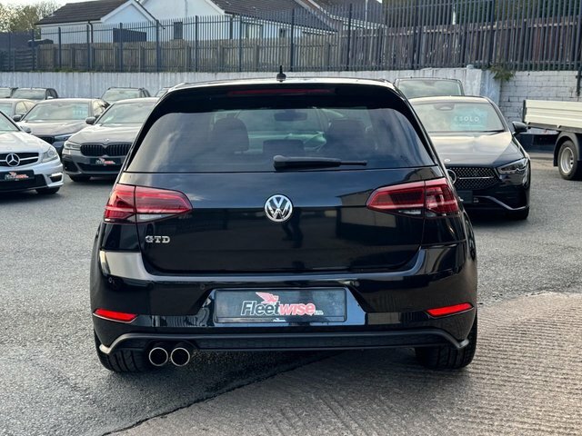 Volkswagen Golf 2.0 Tdi Gtd Hatchback Dsg Euro 6 S S MF18TNZ Black #5