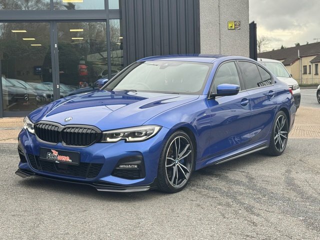 BMW 3 Series 2.0 320D M Sport Saloon Euro 6 S AJ19HZX Blue #3