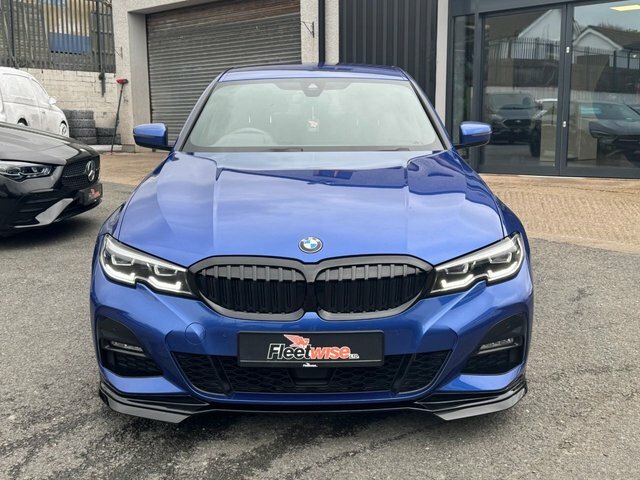 BMW 3 Series 2.0 320D M Sport Saloon Euro 6 S AJ19HZX Blue #2