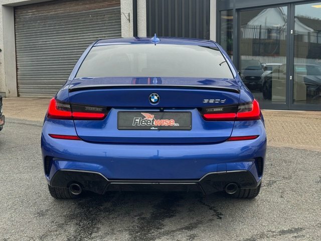 BMW 3 Series 2.0 320D M Sport Saloon Euro 6 S AJ19HZX Blue #5