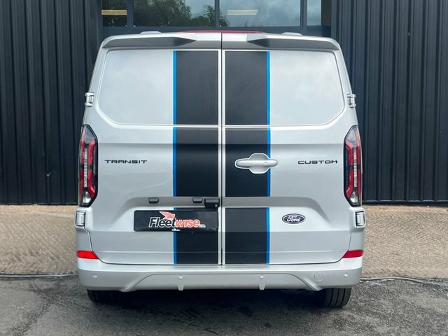 Ford Transit Custom 2.0 300 Ecoblue Sport Panel Van L1 WV74RCO Silver #6