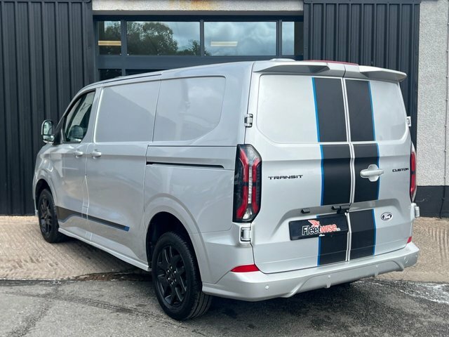 Ford Transit Custom 2.0 300 Ecoblue Sport Panel Van L1 WV74RCO Silver #5